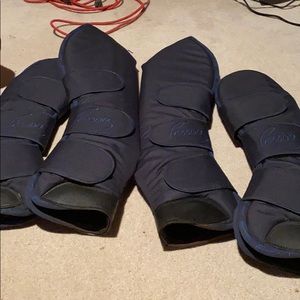 Navy Blue Shipping Boots for Horse